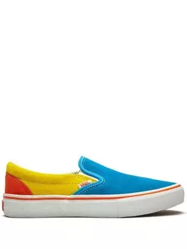 Vans слипоны Slip-On Pro 'The Simpsons - Bart', синий