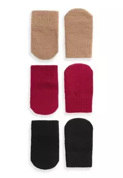 Варежки 3 Pack Magic Mitts Next, цвет black red camel brown