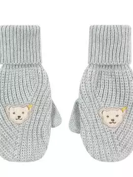 Варежки детские и мини Steiff, меланж
