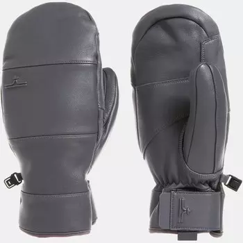 Варежки evo Pagosa Leather, угольный