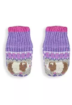 Варежки Guinea Pig Fairisle Pattern JoJo Maman Bb, цвет lilac