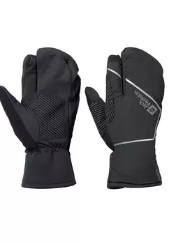 Варежки Jack Wolfskin, цвет phantom