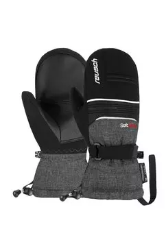 Варежки Reusch, цвет black black melange