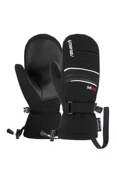 Варежки Reusch, цвет black white