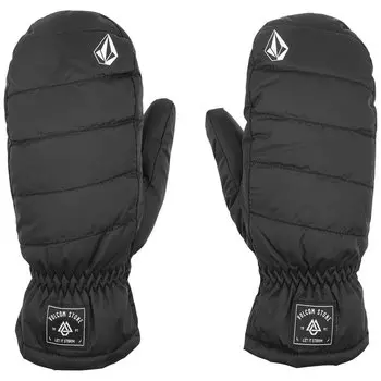 Варежки Volcom Puff Puff, черный