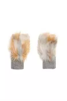 Варежки женские Flurry Candy серого цвета Multi jocelyn