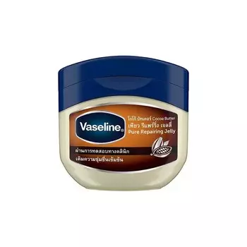 Vaseline 100 Pure Repairing Jelly Масло какао 50 мл, White