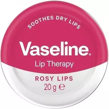Vaseline Lip Therapy Розовый бальзам для губ 20г