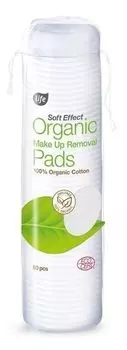Ватные диски Life Ecocert, 80 шт