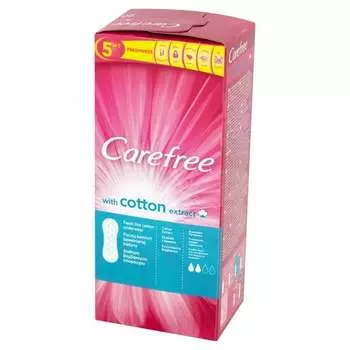 Ватные гигиенические прокладки, 20 шт. Carefree
