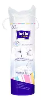 Ватные косметические диски, 80 шт. Bella