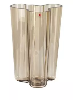 Ваза Алвар Аалто, высота: 25 см. Iittala, оранжевый