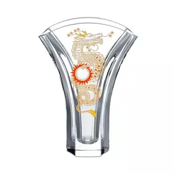 Ваза Baccarat Ginkgo Solar Dragon, золотой