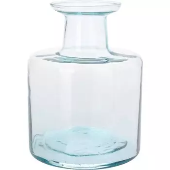 Ваза для цветов Home&Styling Collection aus recyceltem Glas, Flasche цвет durchscheinend