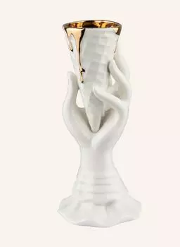 Ваза позолоченная Muse i-scream, высота: 20 см. Jonathan Adler, белый