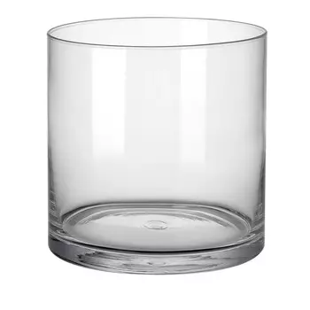 Ваза, прозрачное стекло, 20 см, ORMGRAN IKEA