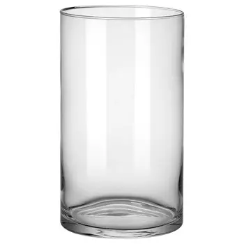 Ваза, прозрачное стекло, 35 см, ORMGRAN IKEA