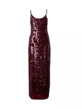 Вечернее платье TOPSHOP, бордовый