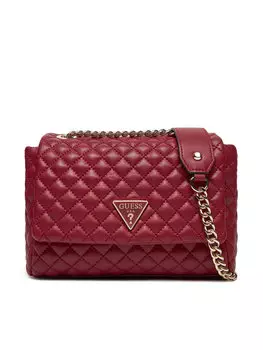 Вечерняя сумка Guess, бордо