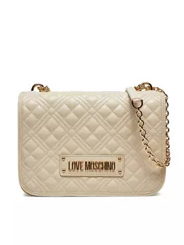 Вечерняя сумка LOVE MOSCHINO, экрю