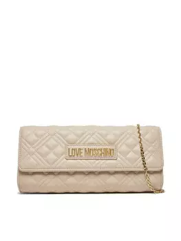 Вечерняя сумка LOVE MOSCHINO, бежевый