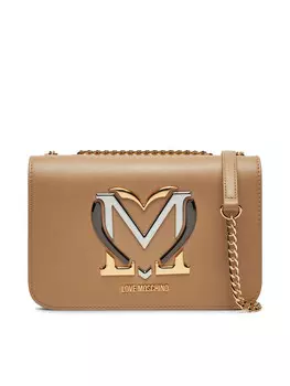 Вечерняя сумка LOVE MOSCHINO JC4330PP0LKN0106, бежевый