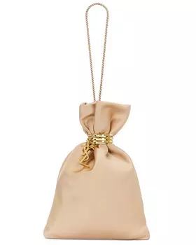Вечерняя сумка Saint Laurent, цвет Nude & Baby Nude