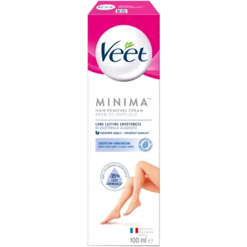 Veet Aloes i Witamina E крем для депиляции для чувствительной кожи, 100 мл