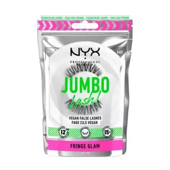 Веганские накладные ресницы Jumbo Lash Vegan False Lashes Nyx Professional Make Up, цвет fringe glam