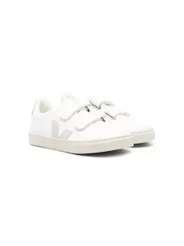 VEJA Kids туфли на липучках, белый