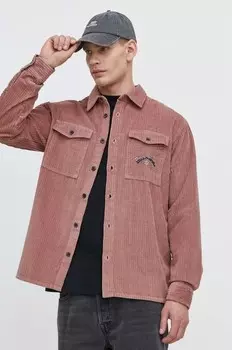 Вельветовая рубашка Billabong, розовый