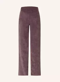 Вельветовые брюки Chiara Mac, фиолетовый