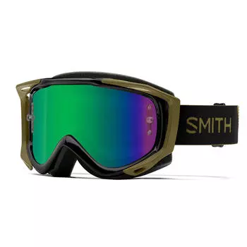 Веломаска Fuel V2 Green Mirror кат.2 SMITH, зеленый