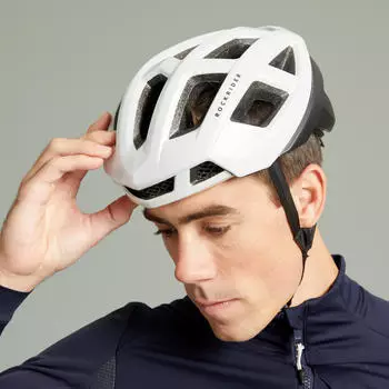 Велошлем MTB XC белый ROCKRIDER, белый