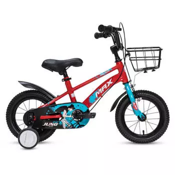 Велосипед детский MAX BIKE Juno 1 12", красный/голубой