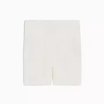 Велосипедки Bershka Seamless Push Up, кремовый