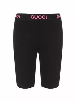 Велосипедки с логотипом Gucci