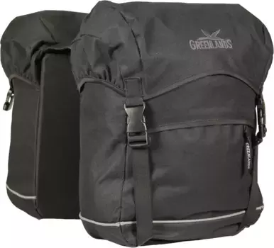 Велосипедная сумка GREENLANDS BICYCLE BAGS "Greenlands Double Bag Travel", черный