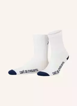 Велосипедные носки gravel Caf Du Cycliste, белый
