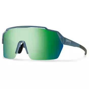 Велосипедные очки Smith Shift Split Mag Mirror S3 (VLT 12%) + S0 (VLT 89%), цвет Matte Stone/Moss
