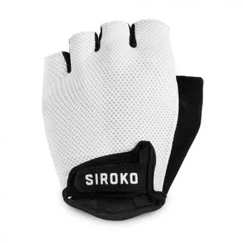 Велосипедные перчатки Aero White SIROKO, белый