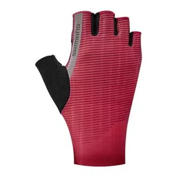 Велосипедные перчатки SHIMANO ADVANCED Race, красные