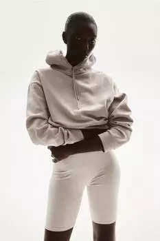Велосипедные шорты H&M, бежевый