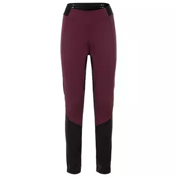 Велосипедные шорты Vaude Posta Warm Tights II, цвет Cassis