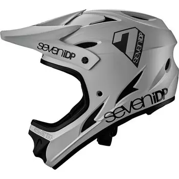 Велосипедный шлем 7idp M1 downhill, серый
