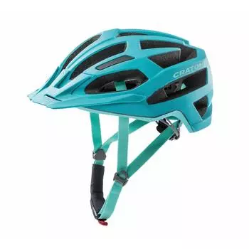 Велосипедный шлем CRATONI MTB C-Flash, бирюзово-синий