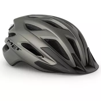 Велосипедный шлем MET Crossover MIPS MTB, серебряный