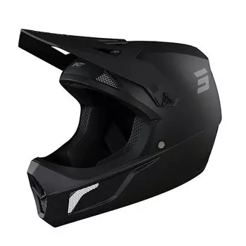 Велосипедный шлем Shot Rogue Solid Downhill, черный