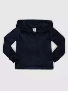 Велюровая толстовка Gap, синий