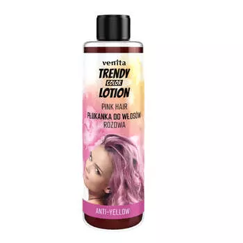 Venita Trendy Color Лосьон-ополаскиватель для волос Розовый 200мл